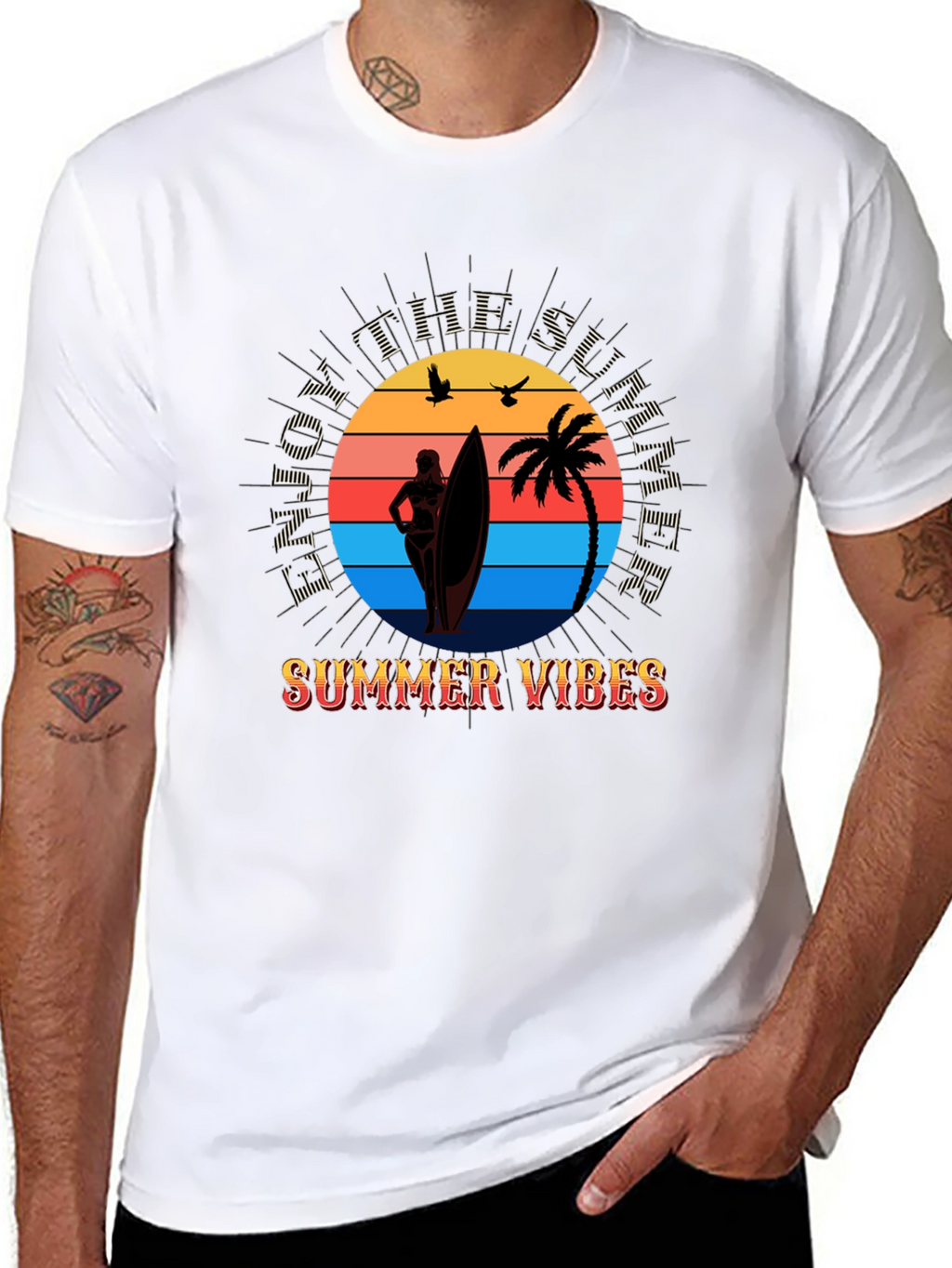 Summer Vibes Graphic T-Shirt
