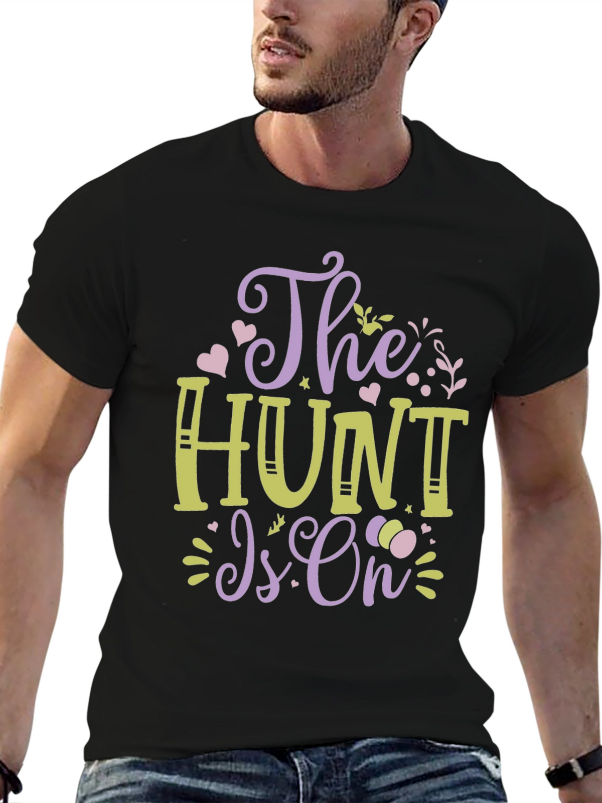 The Hunt Is On T-Shirt - Easter Apparel