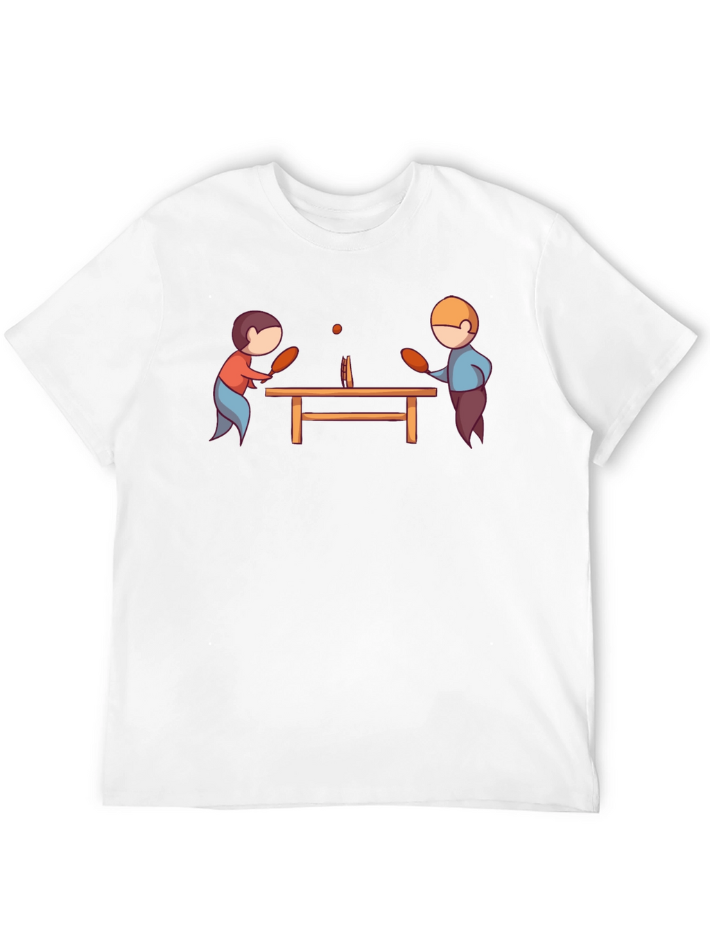 Ping Pong Player Graphic T-Shirt