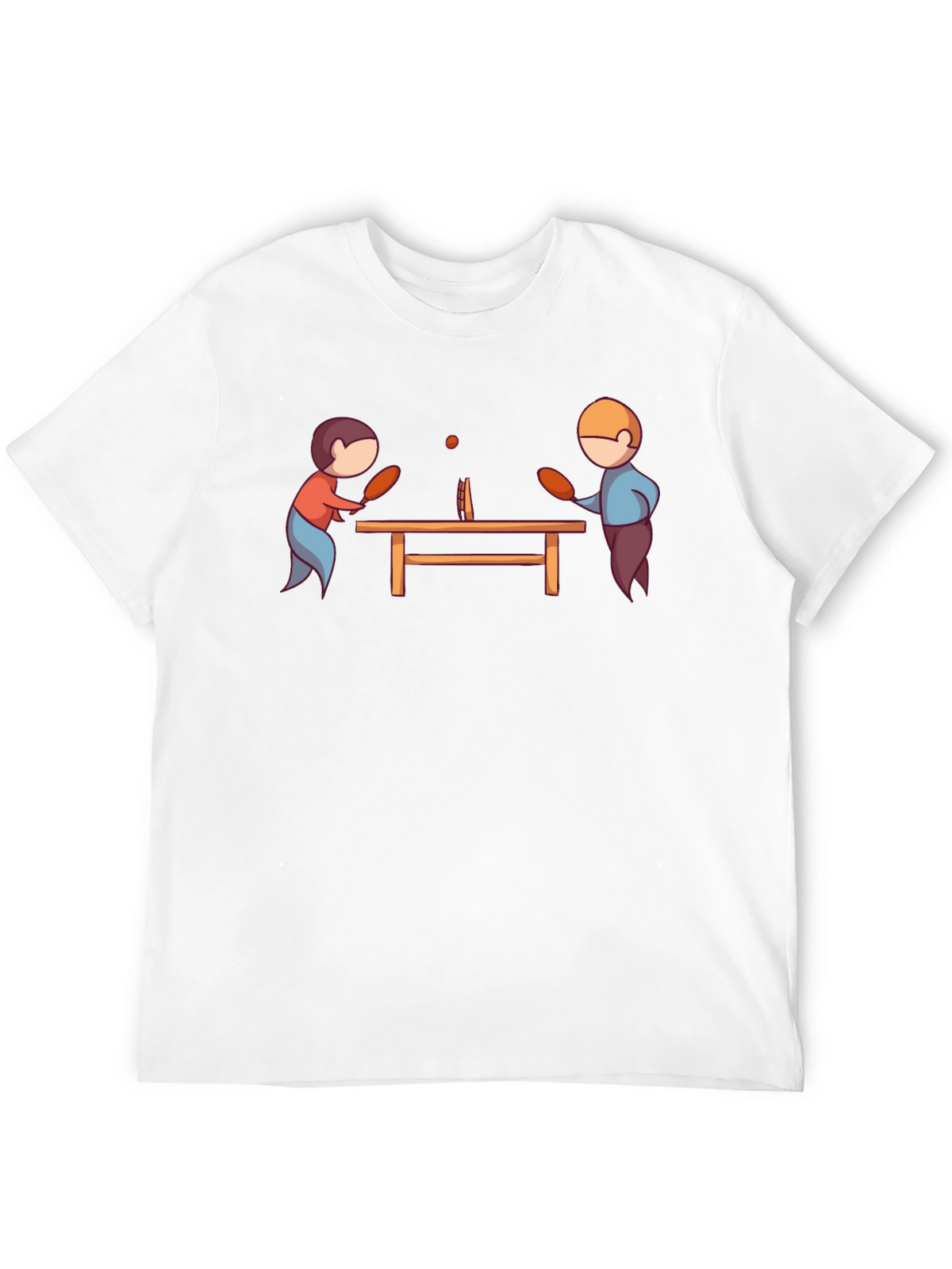 Ping Pong Player Graphic T-Shirt