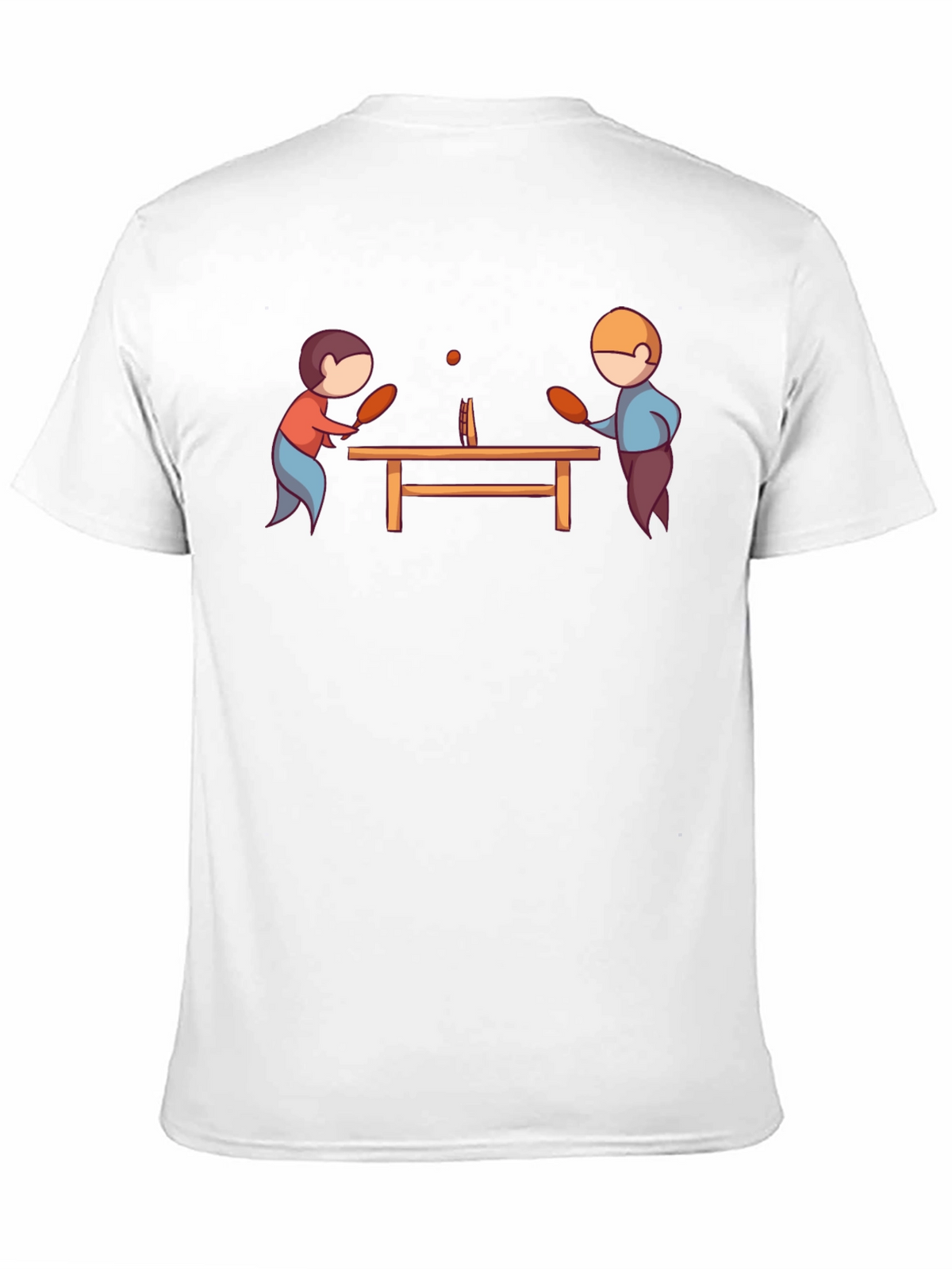 Ping Pong Player Graphic T-Shirt
