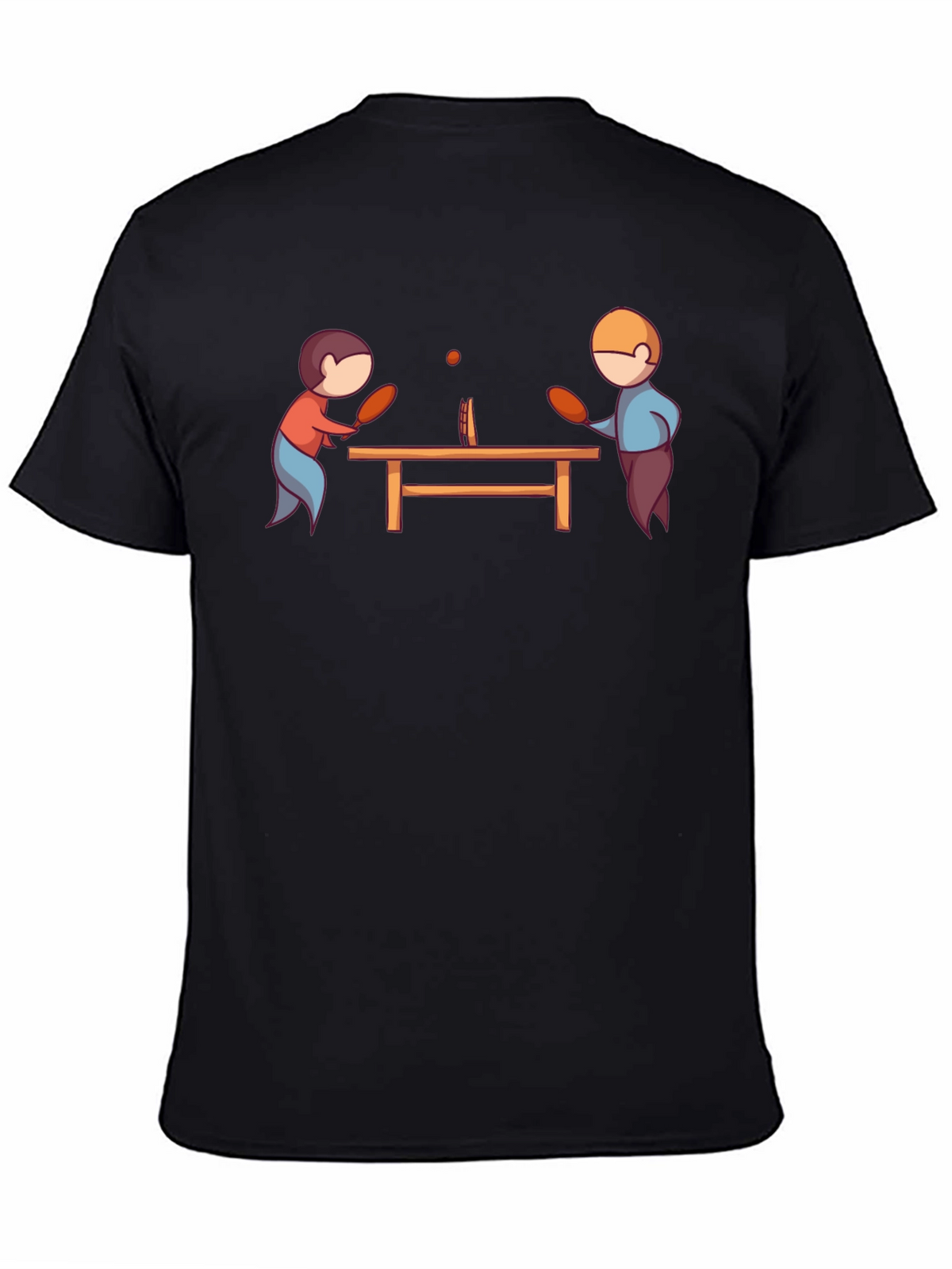 Ping Pong Player Graphic T-Shirt