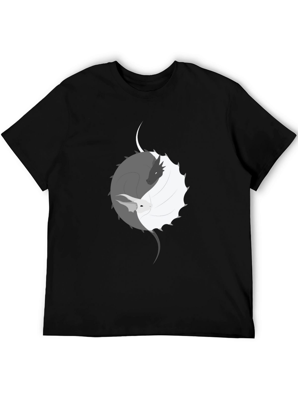 Yin Yang Dragon & Rabbit Graphic Tee
