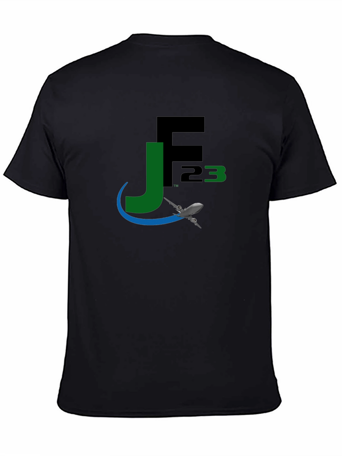 JF23 Jetsetter Black T-Shirt | Modern Aviation Apparel