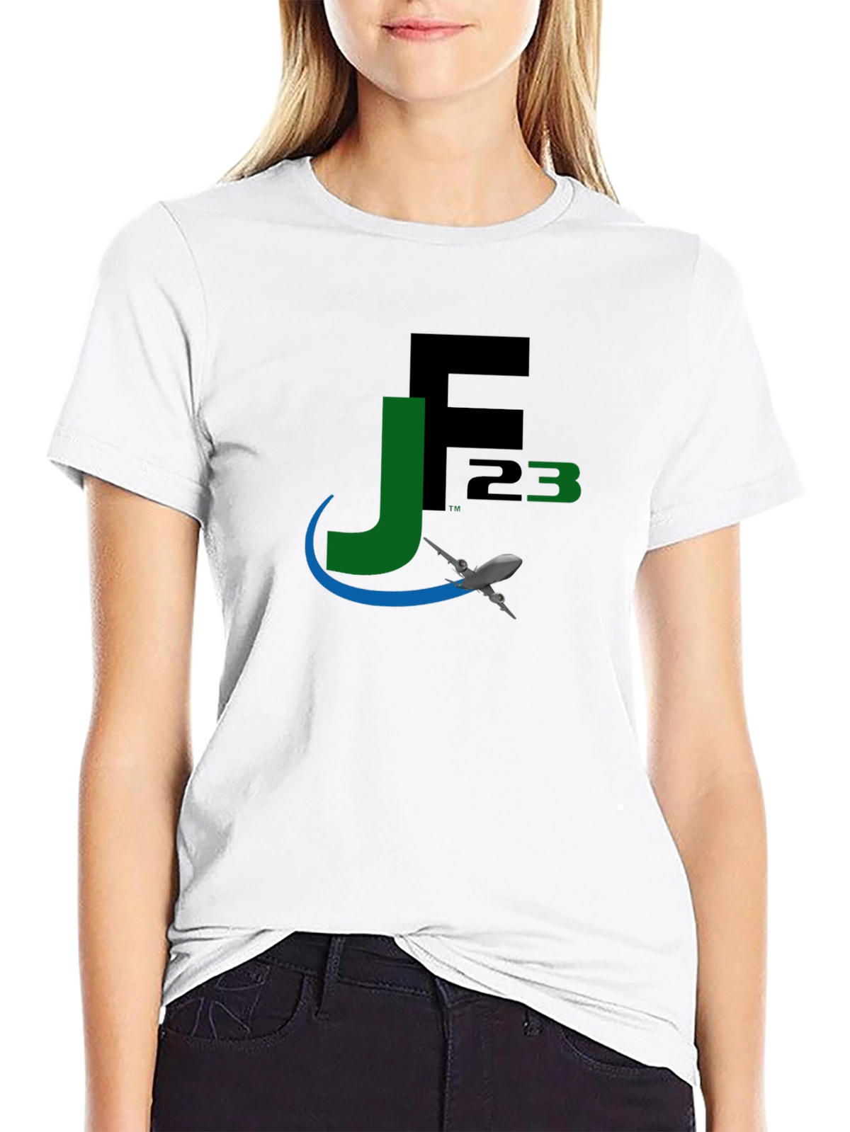 JF23 Jetsetter Black T-Shirt | Modern Aviation Apparel