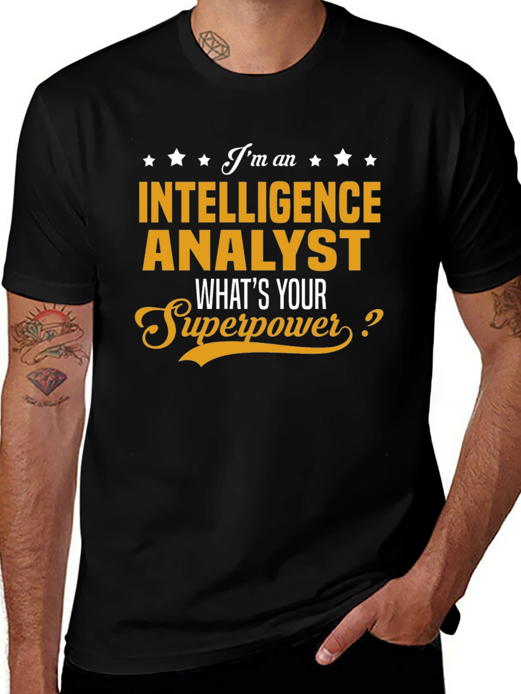 Intelligence Analyst Superpower T-Shirt