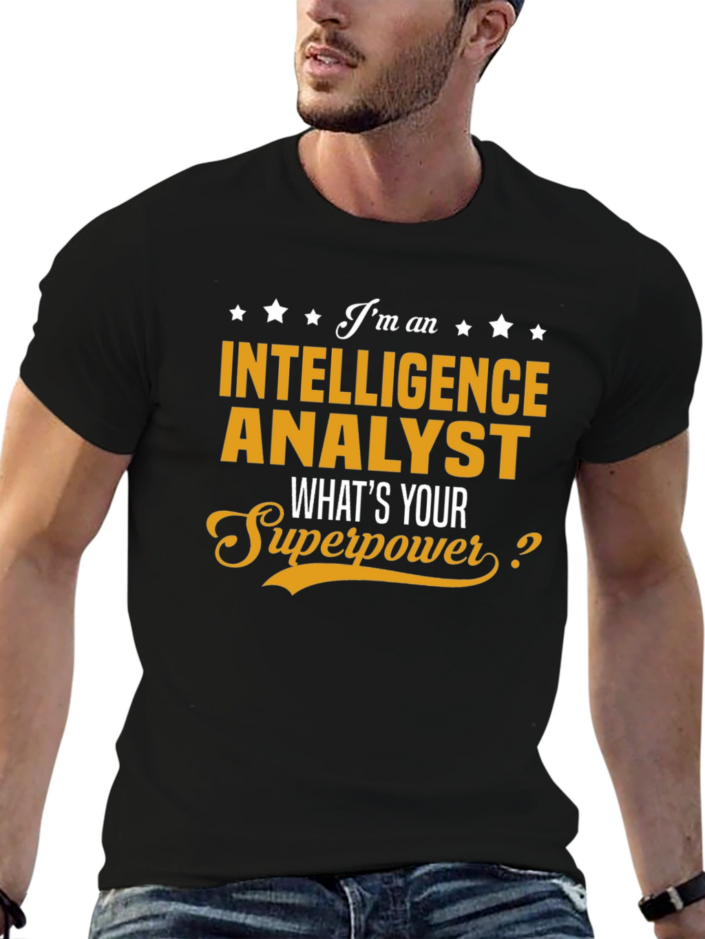 Intelligence Analyst Superpower T-Shirt
