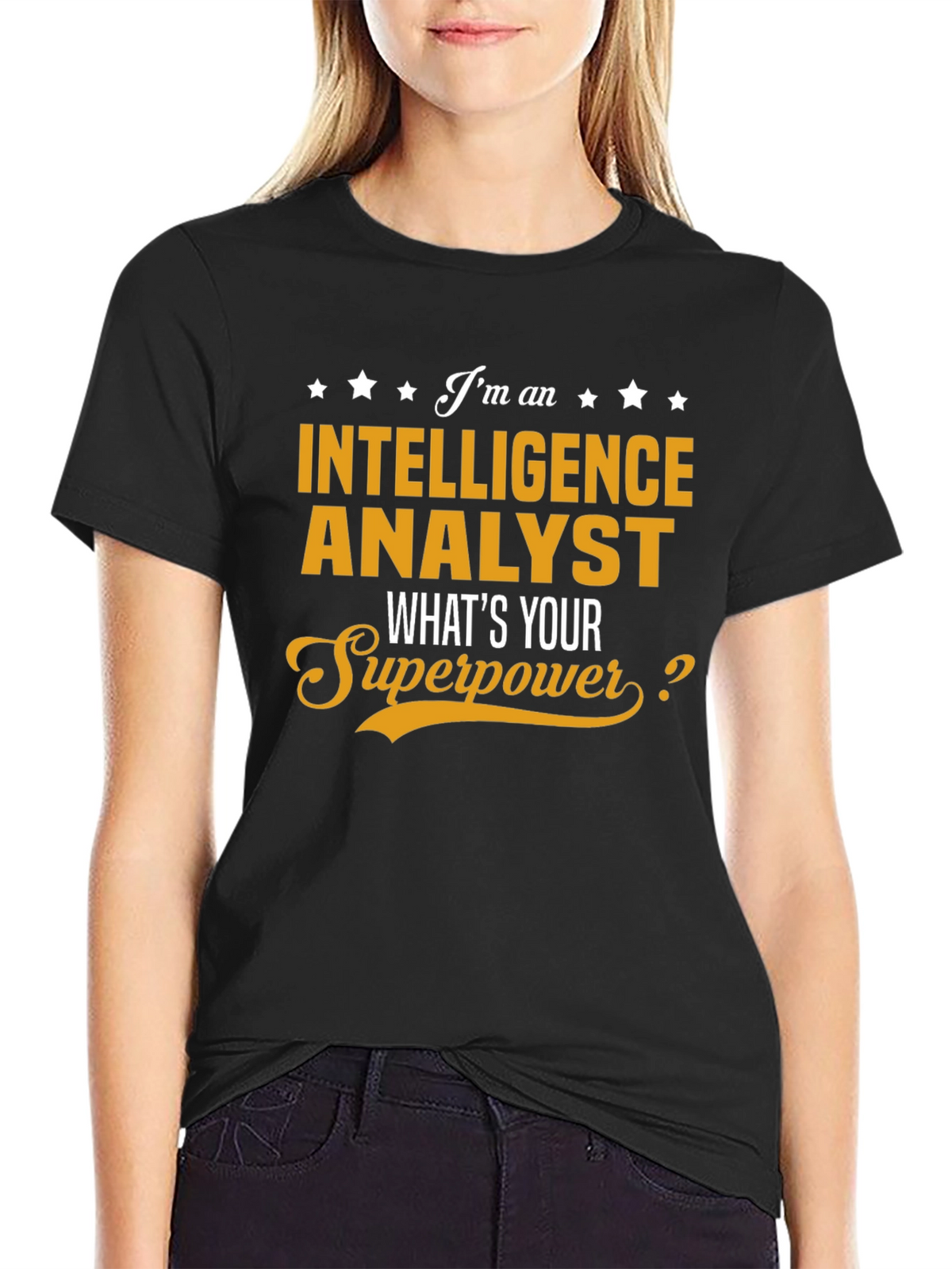 Intelligence Analyst Superpower T-Shirt