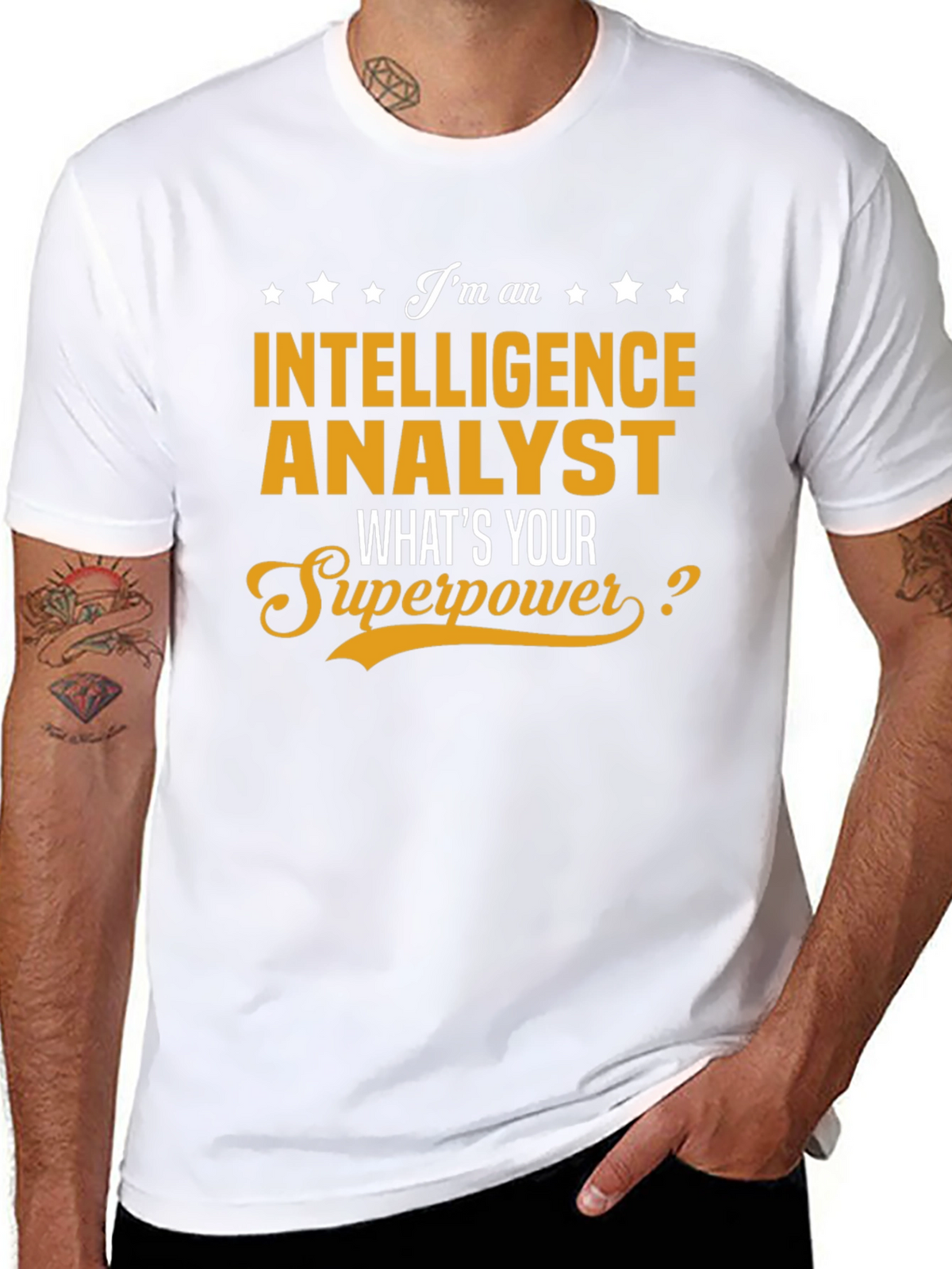 Intelligence Analyst Superpower T-Shirt