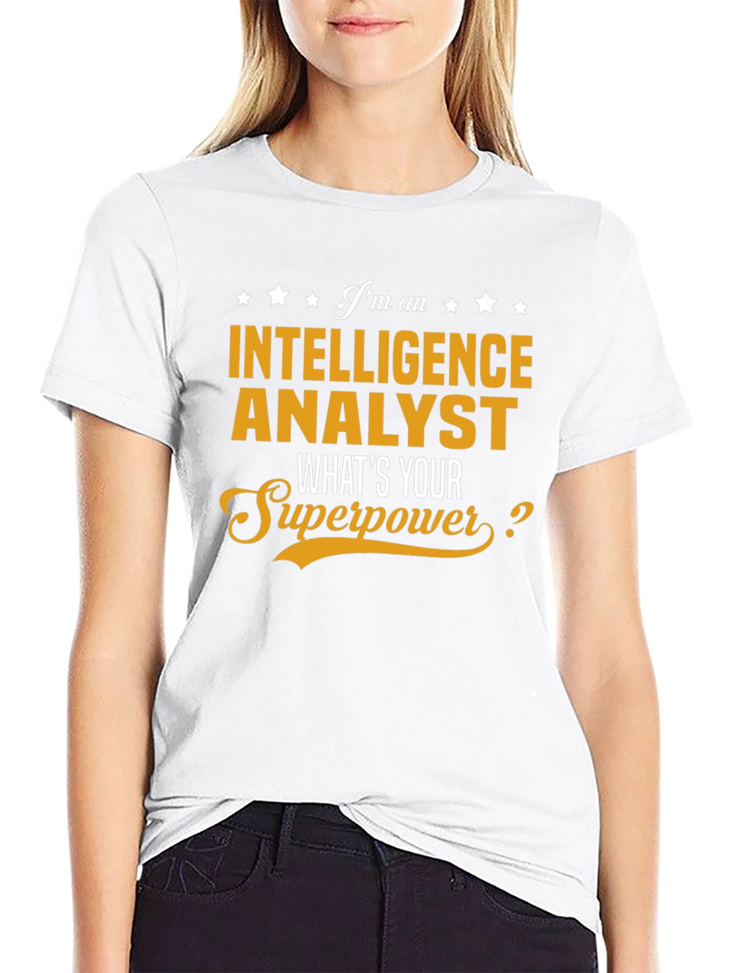 Intelligence Analyst Superpower T-Shirt