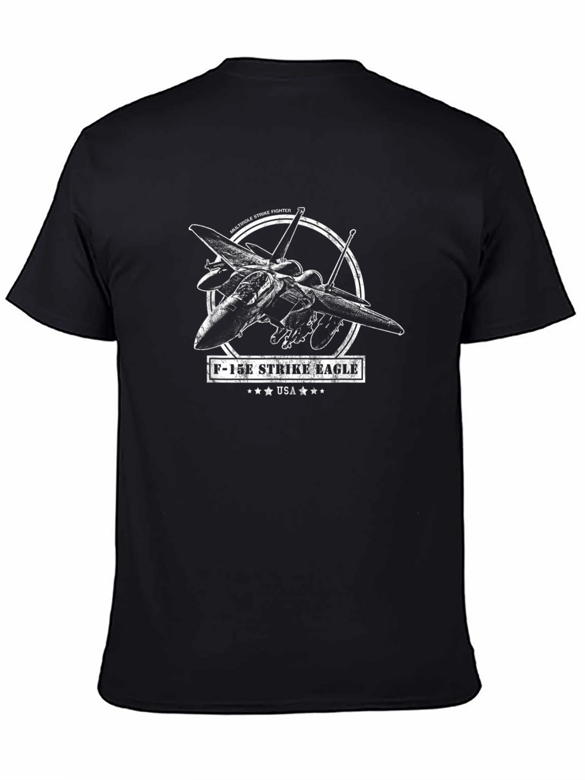 F-15E Strike Eagle Graphic T-Shirt - Military Jet Tee
