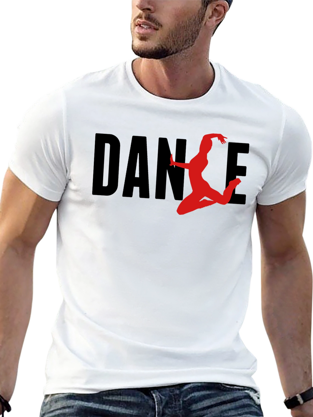 Dance Graphic Tee - Black
