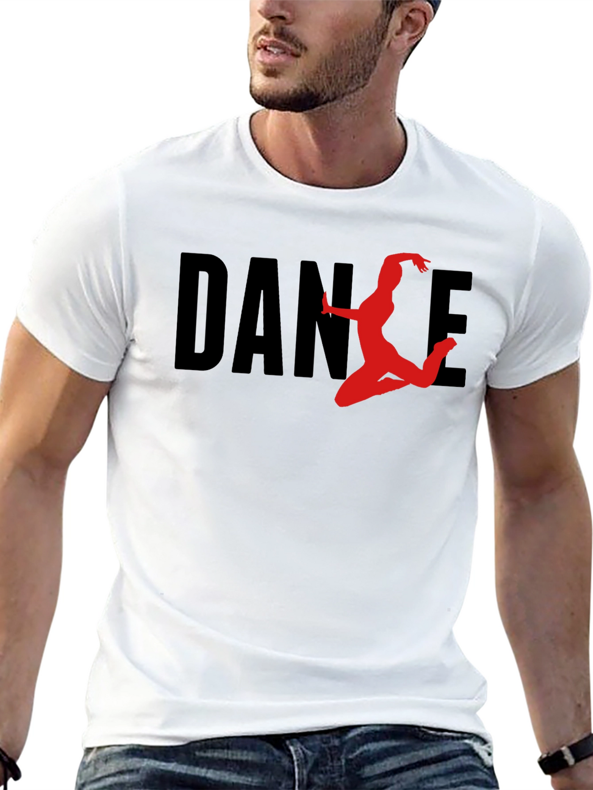 Dance Graphic Tee - Black