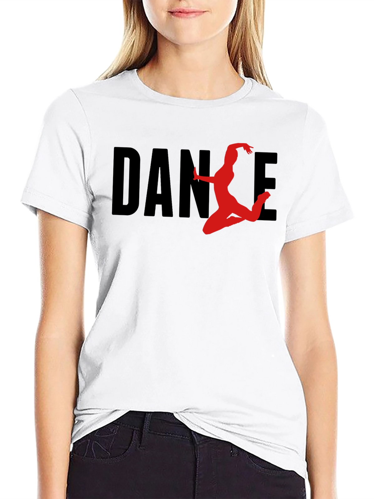 Dance Graphic Tee - Black