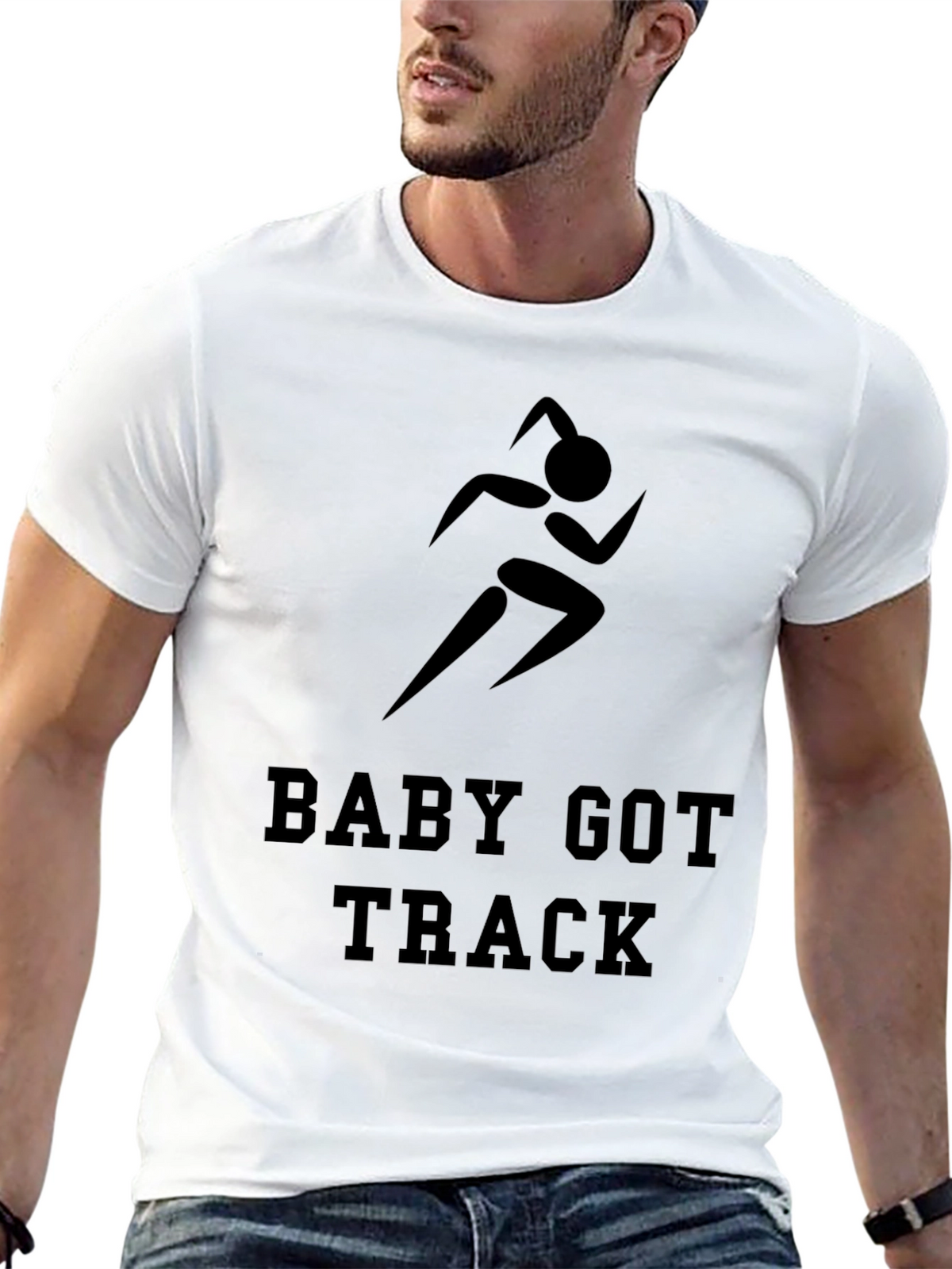 Baby Got Track T-Shirt - Funny Running Tee