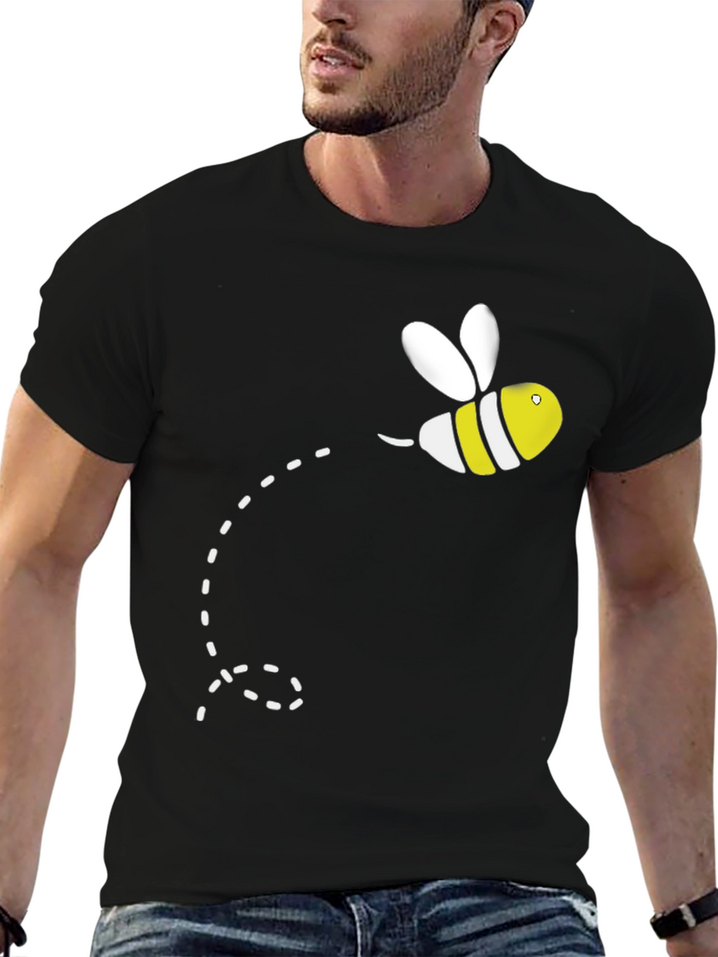Black Bee Graphic T-Shirt