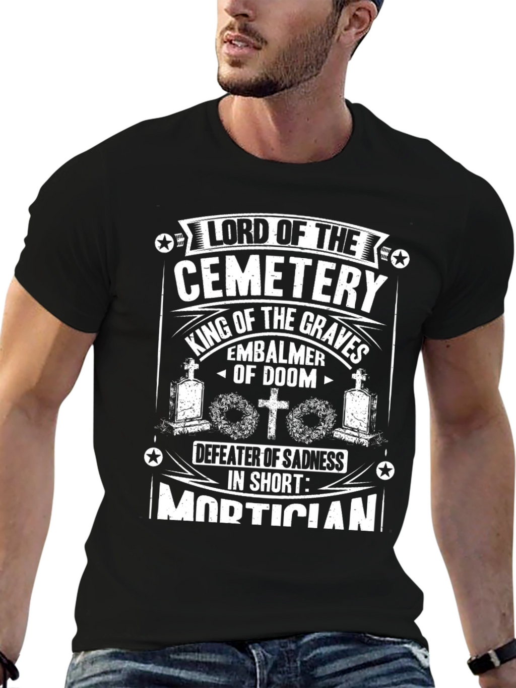 Lord of the Cemetery Mortician T-Shirt