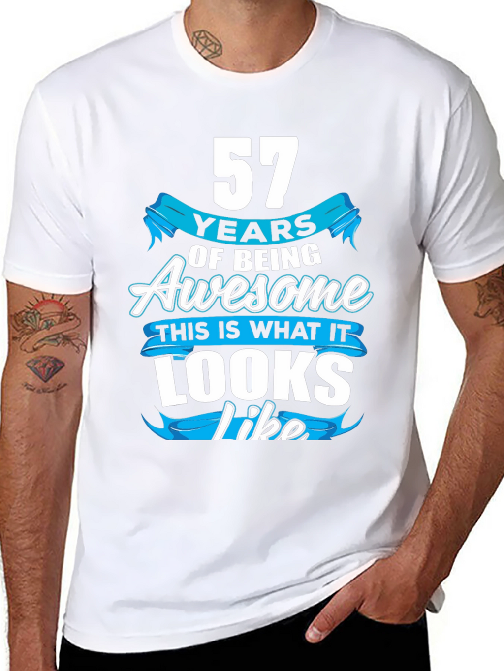 57 Years Of Being Awesome T-Shirt