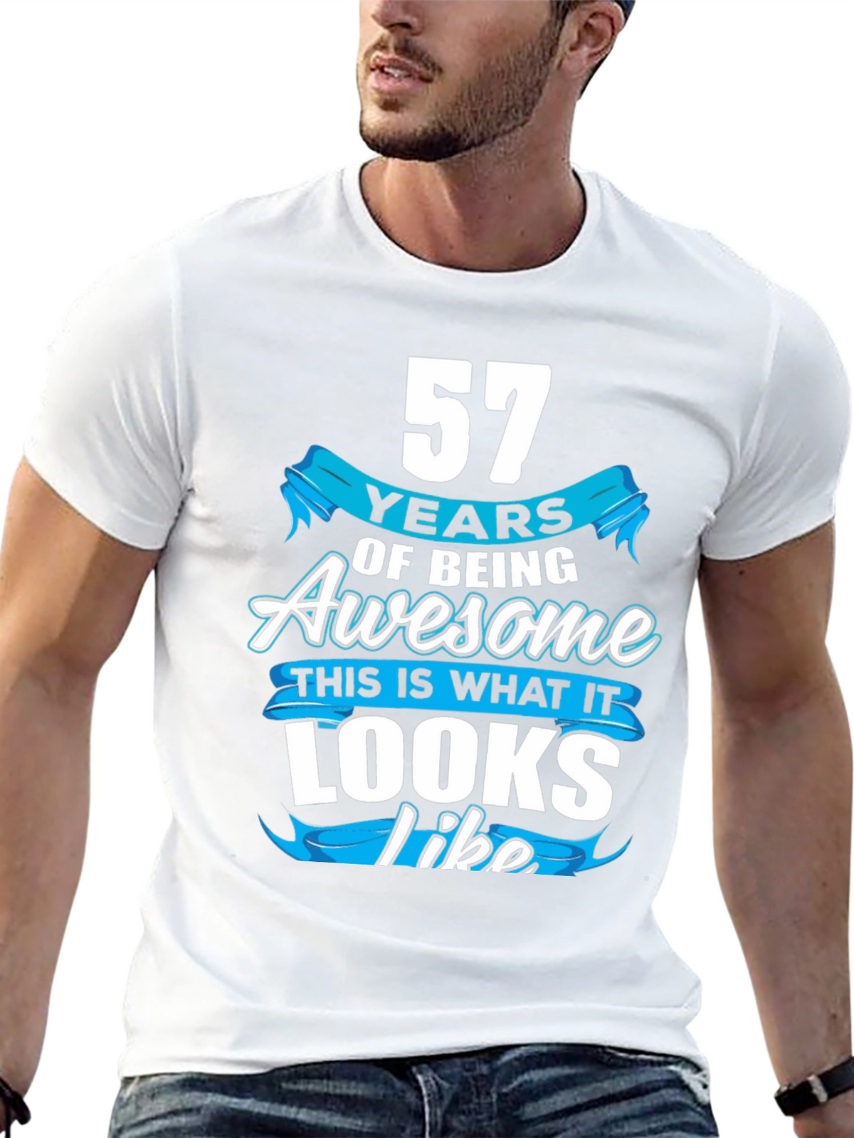 57 Years Of Being Awesome T-Shirt