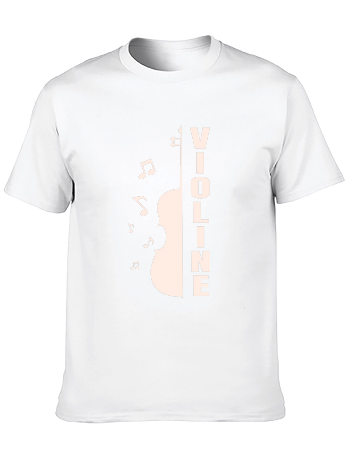 Violin Music T-Shirt - Black