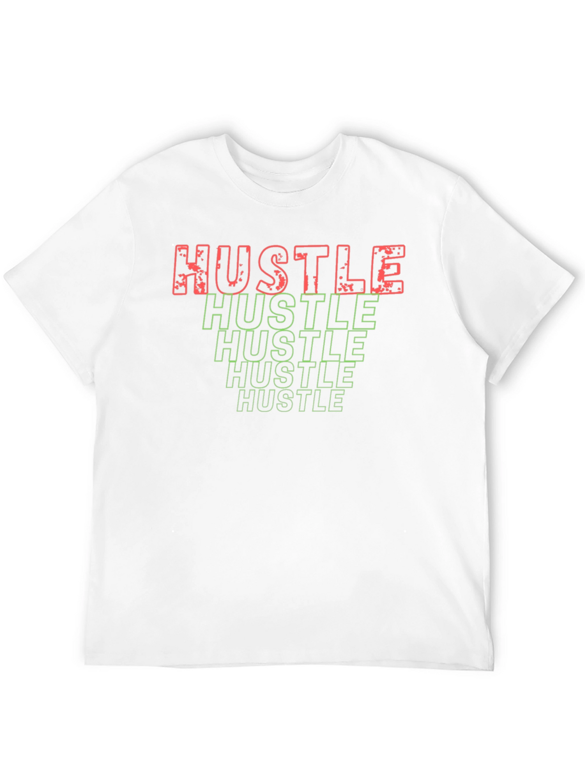 Hustle Graphic T-Shirt - Black