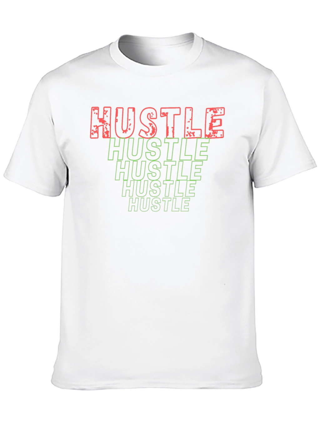 Hustle Graphic T-Shirt - Black