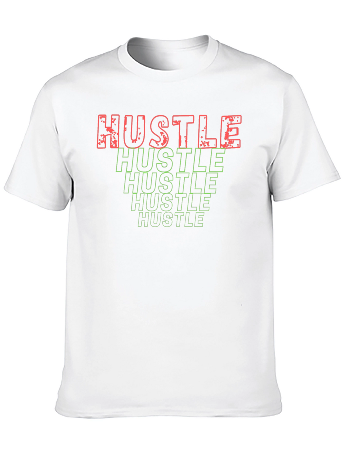 Hustle Graphic T-Shirt - Black