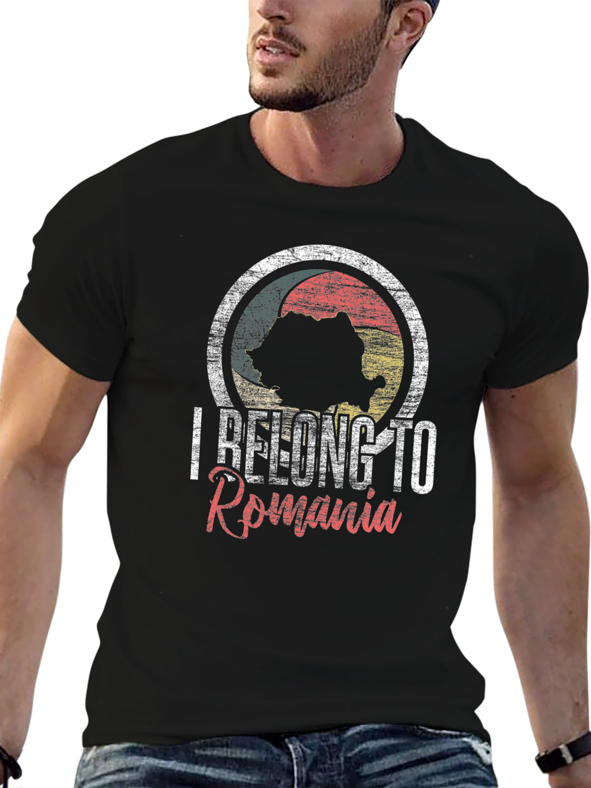 I Belong to Romania Graphic Tee