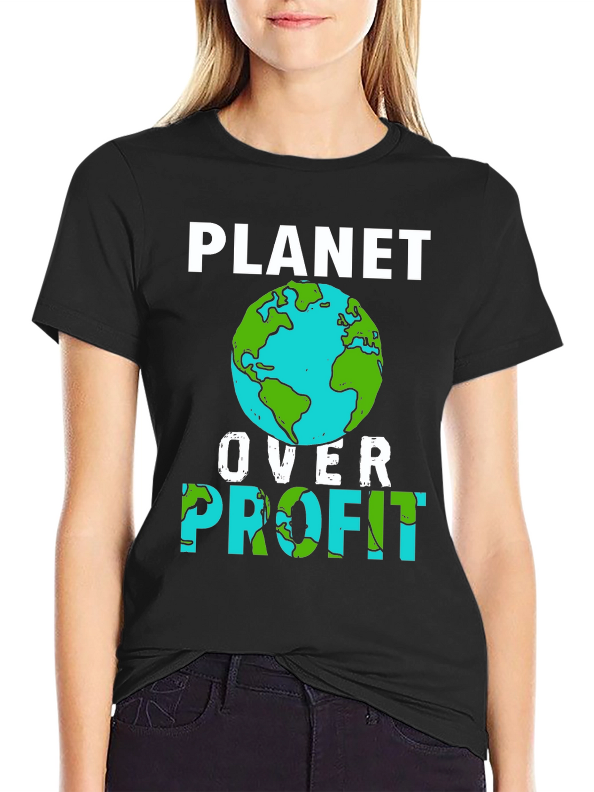 Planet Over Profit T-Shirt - Earth Day Tee