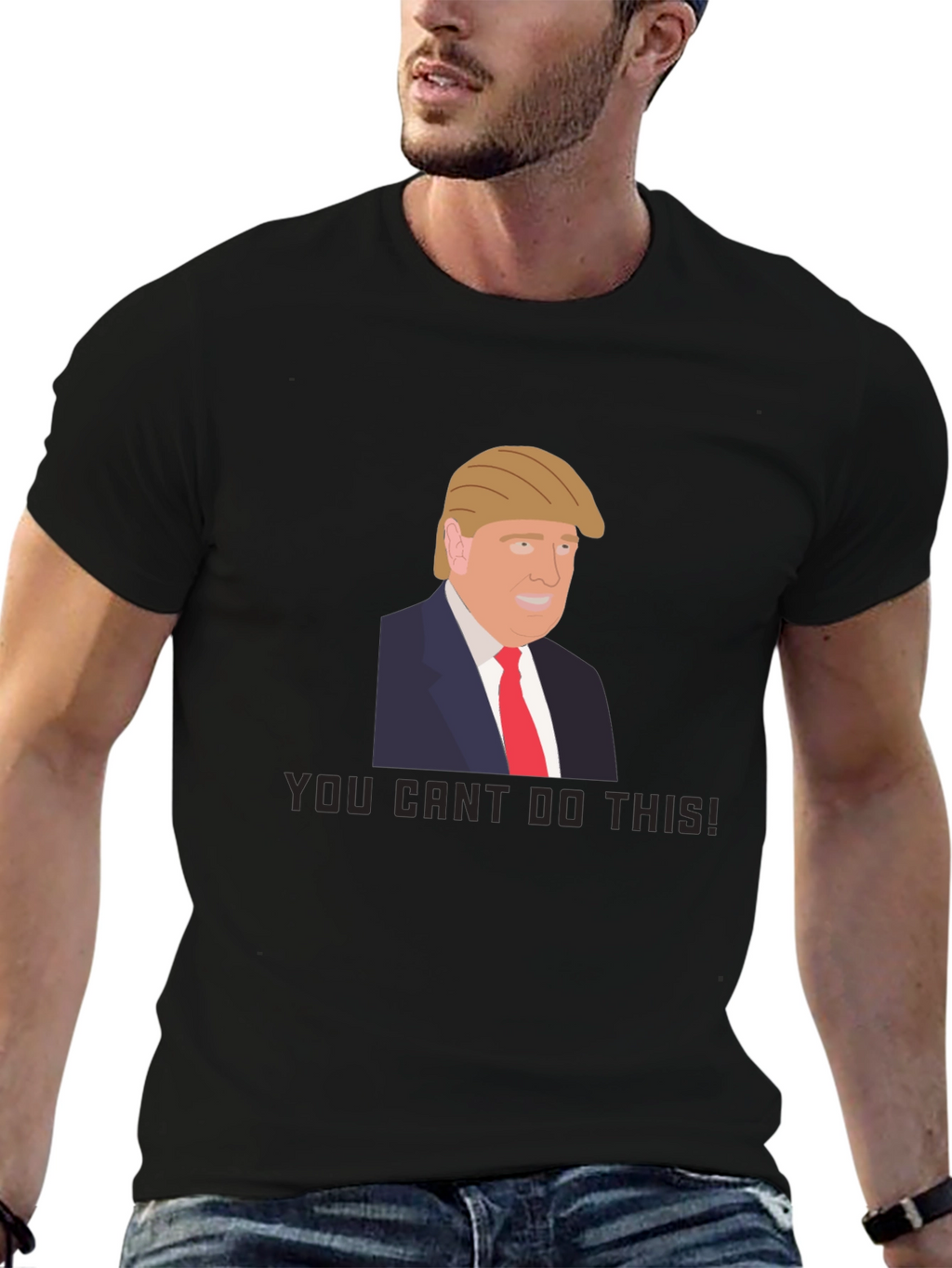 Trump Graphic Tee - You Cant Do This!