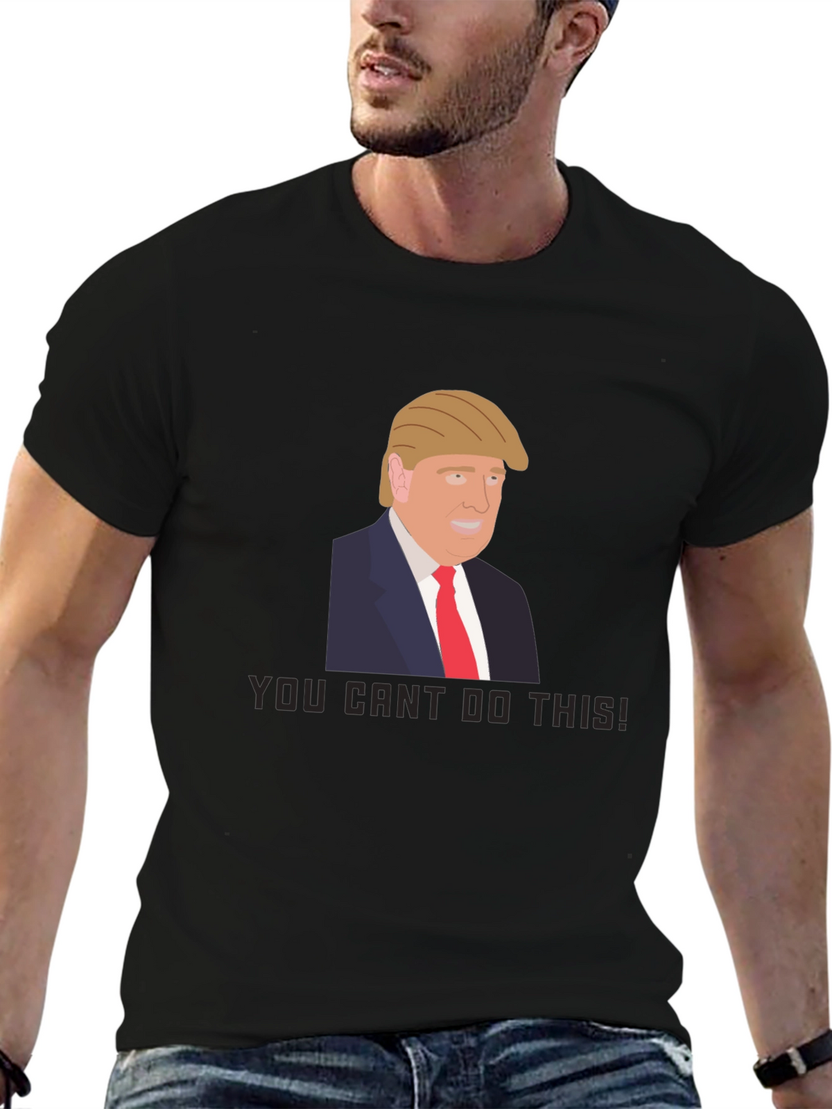 Trump Graphic Tee - You Cant Do This!