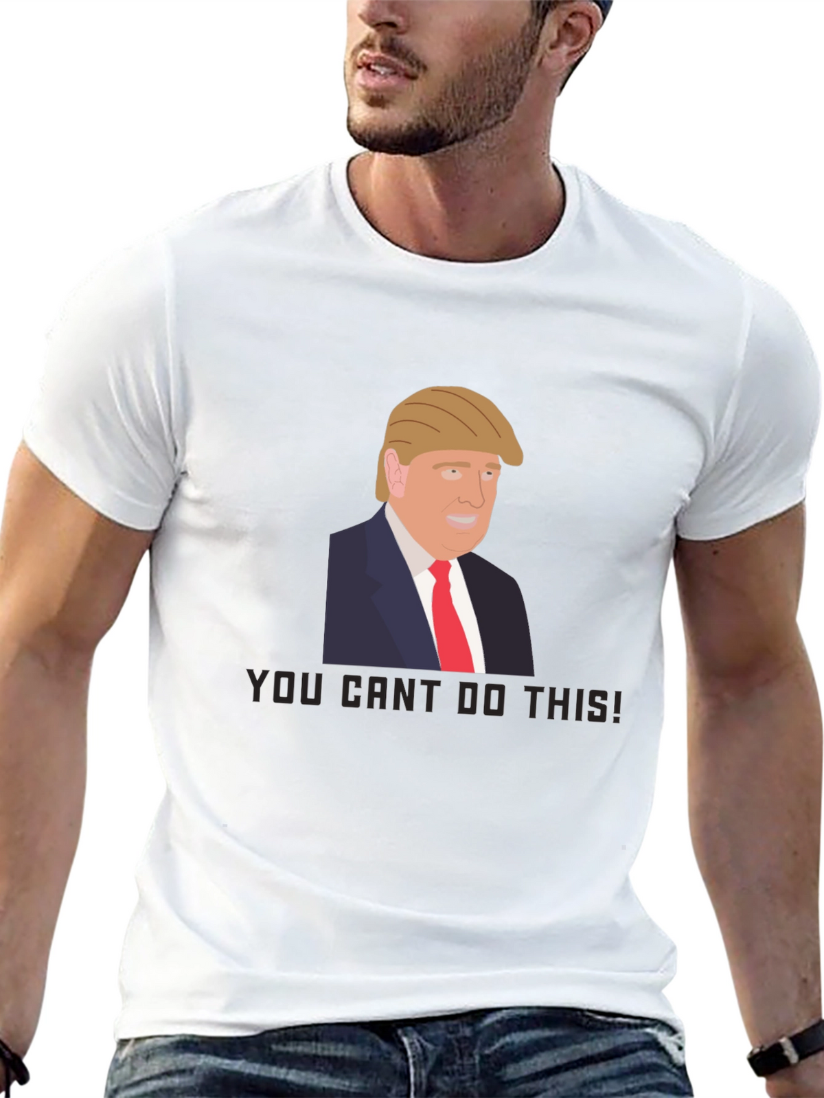 Trump Graphic Tee - You Cant Do This!