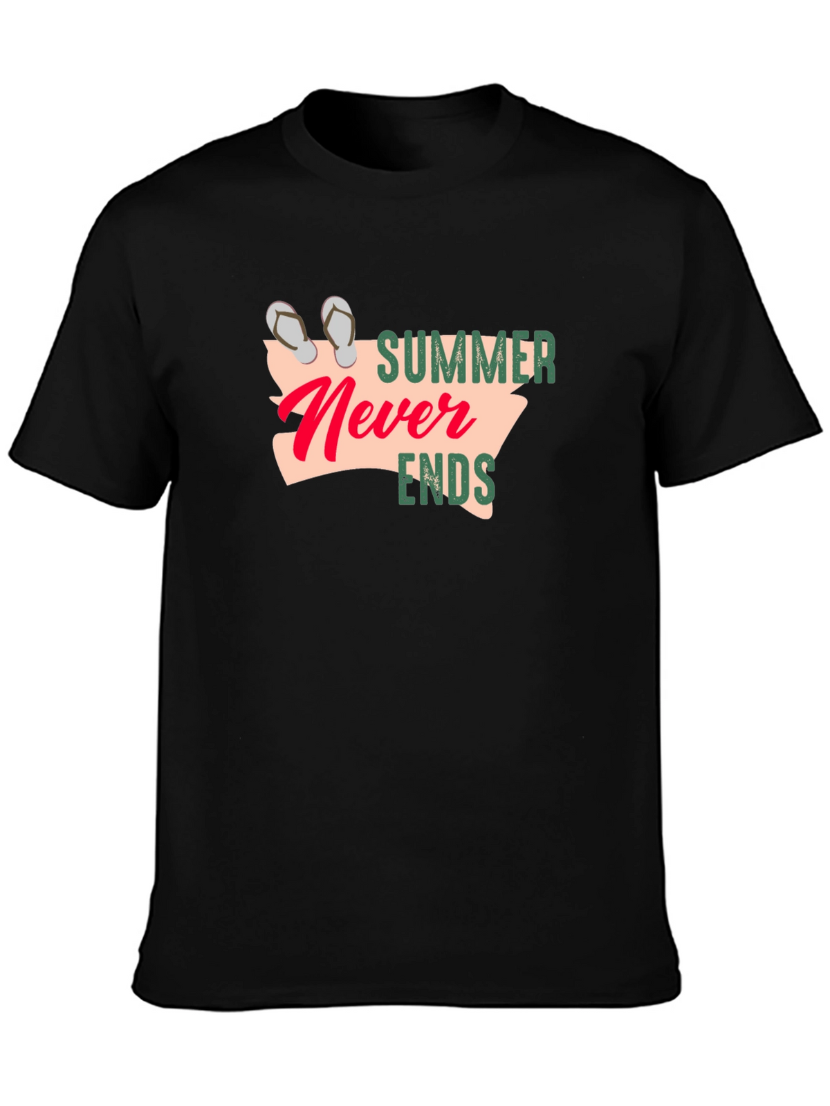 Summer Never Ends Graphic T-Shirt