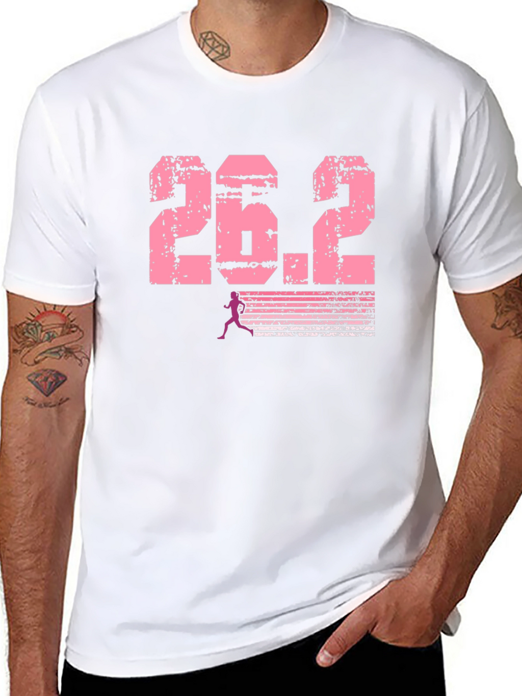 Marathon 26.2 Runner Graphic Tee