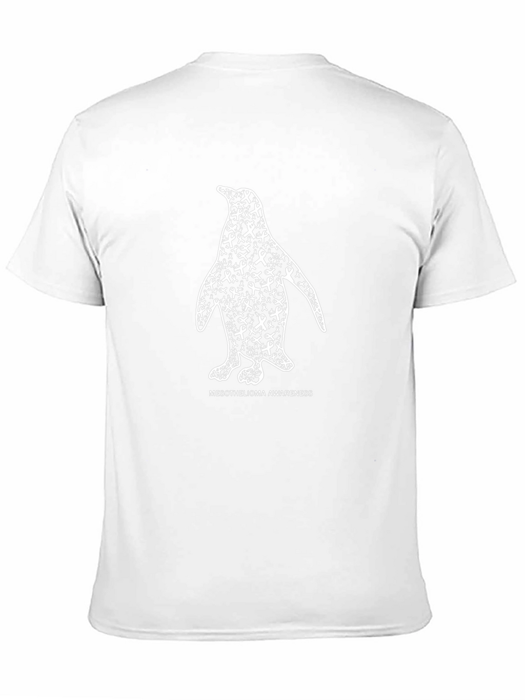 Mesothelioma Awareness Penguin T-Shirt
