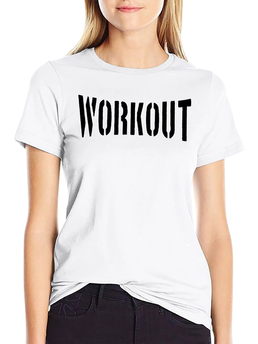 Workout Black T-Shirt
