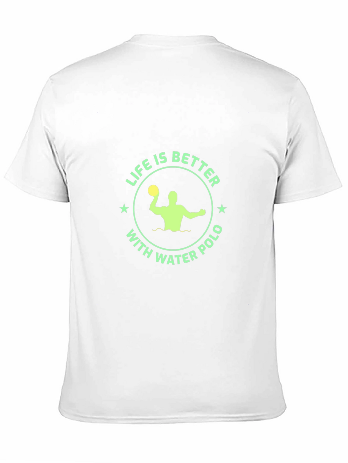 Life is Better with Water Polo T-Shirt - Black