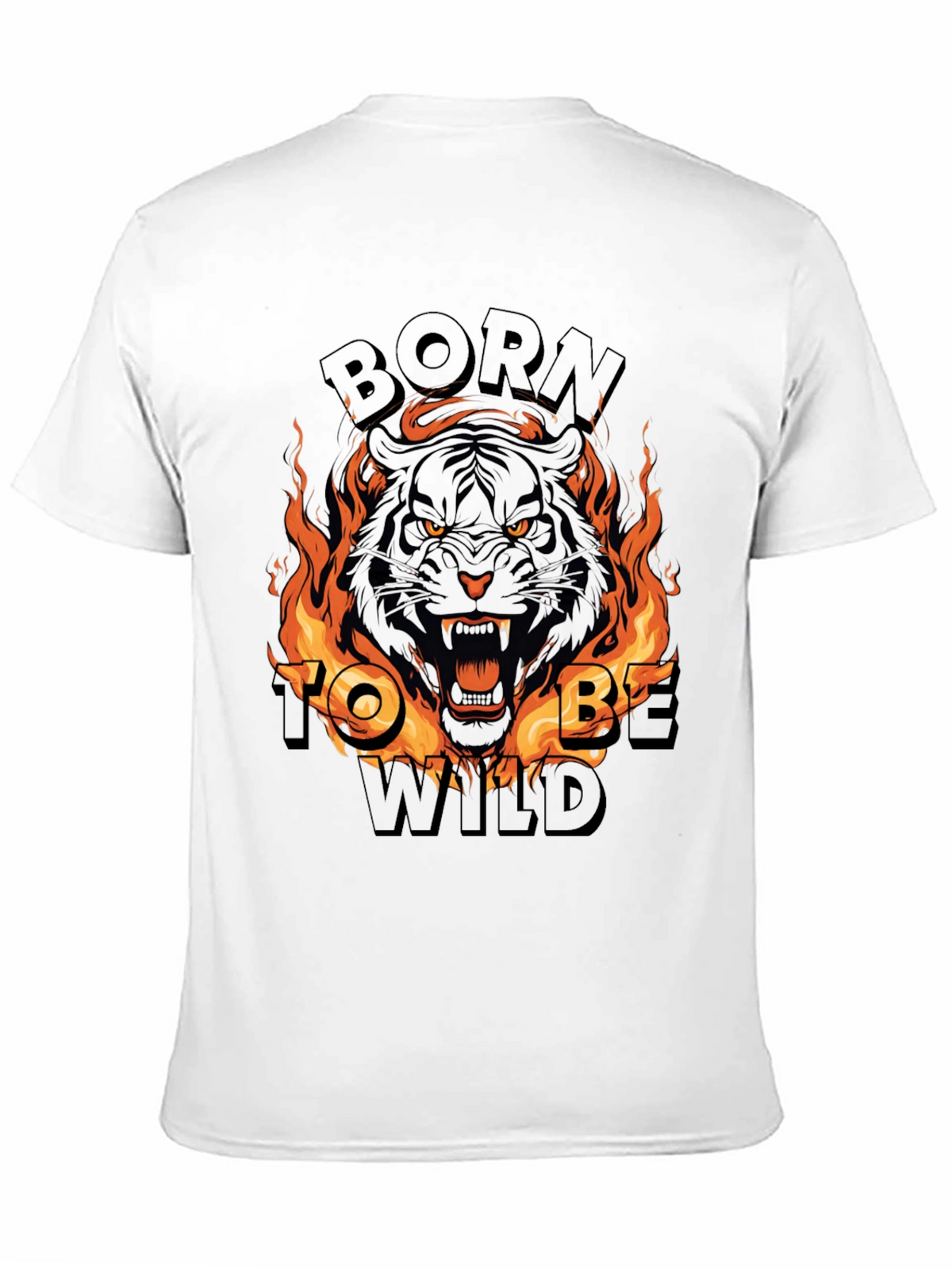 Born To Be Wild Tiger Graphic Tee