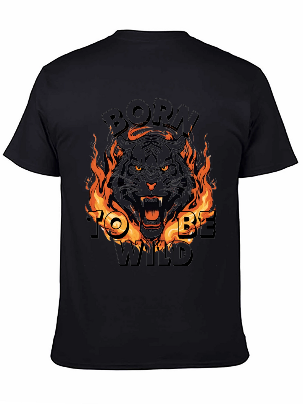 Born To Be Wild Tiger Graphic Tee