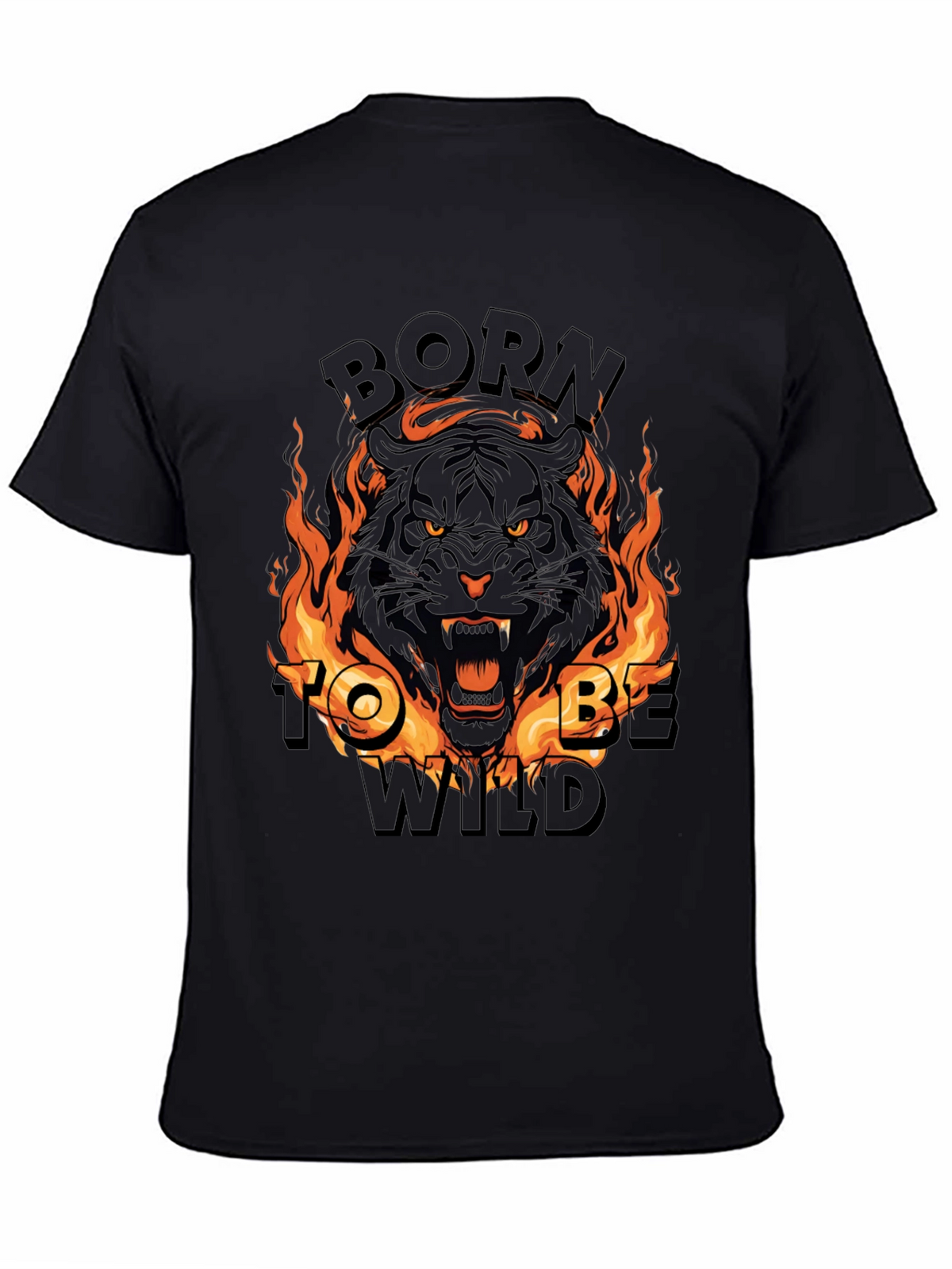Born To Be Wild Tiger Graphic Tee