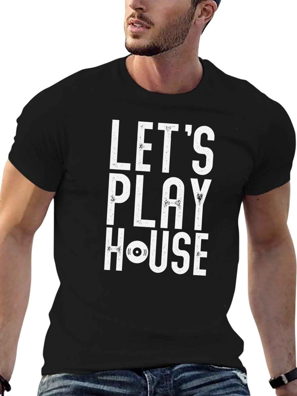 Lets Play House Graphic T-Shirt