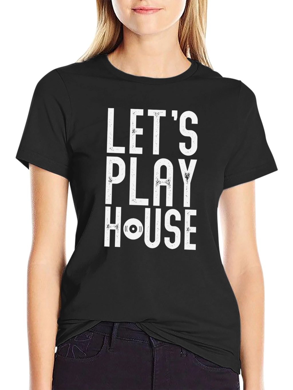 Lets Play House Graphic T-Shirt