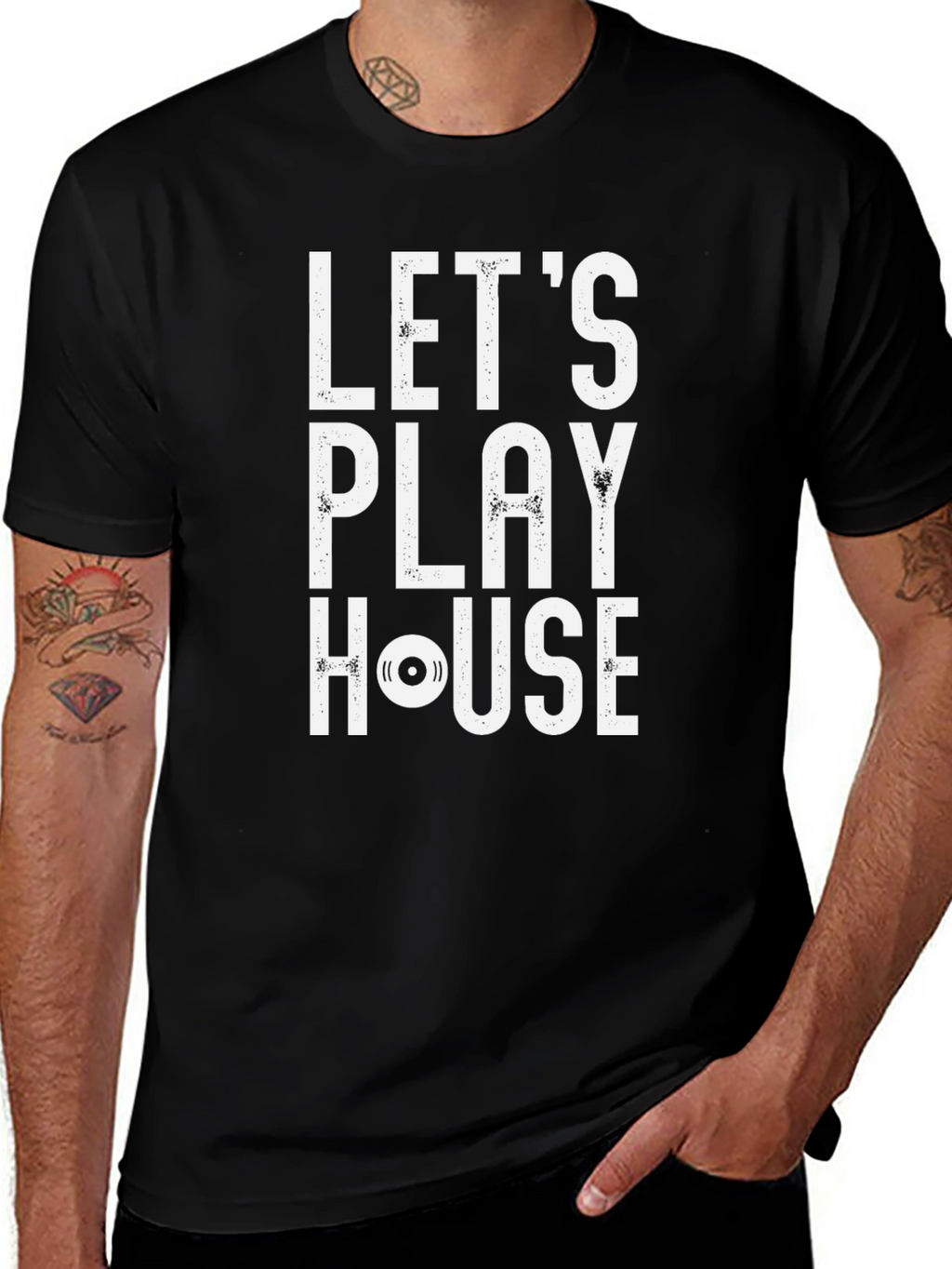 Lets Play House Graphic T-Shirt