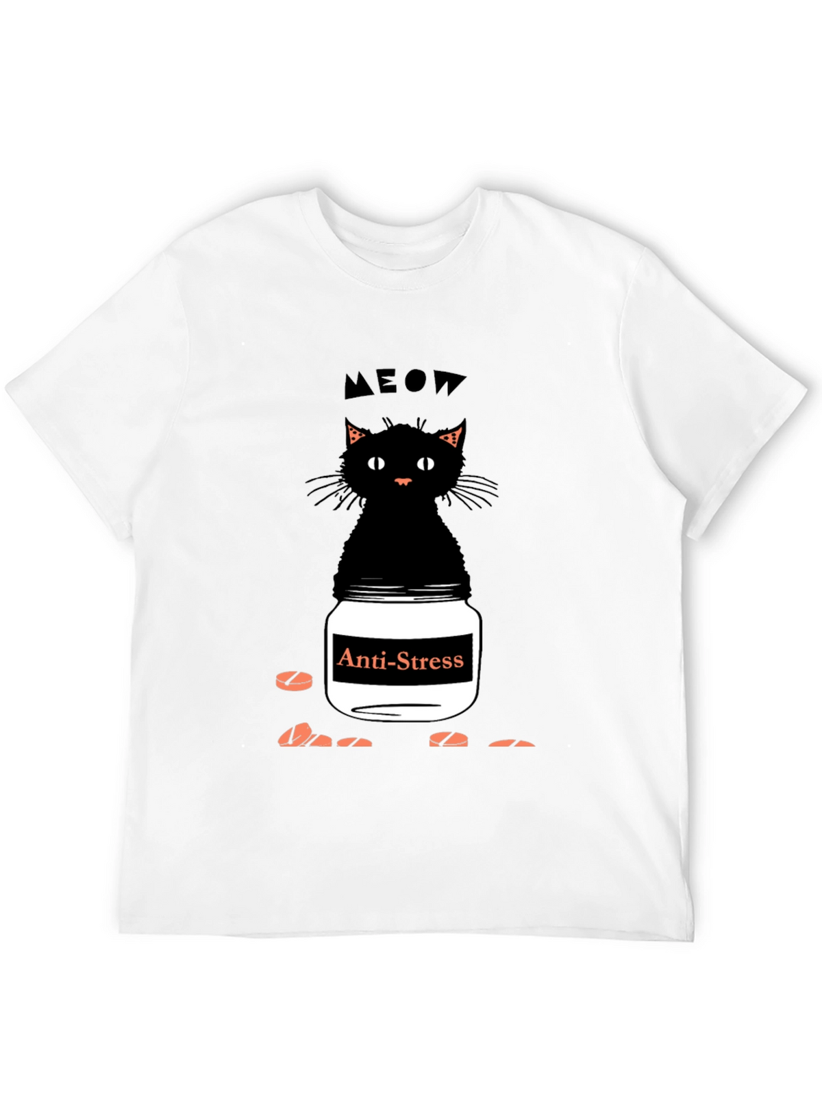 Anti-Stress Cat T-Shirt