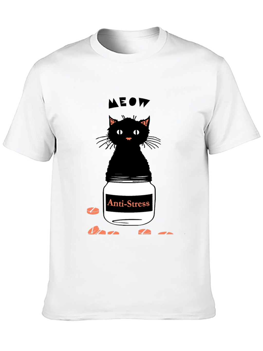 Anti-Stress Cat T-Shirt