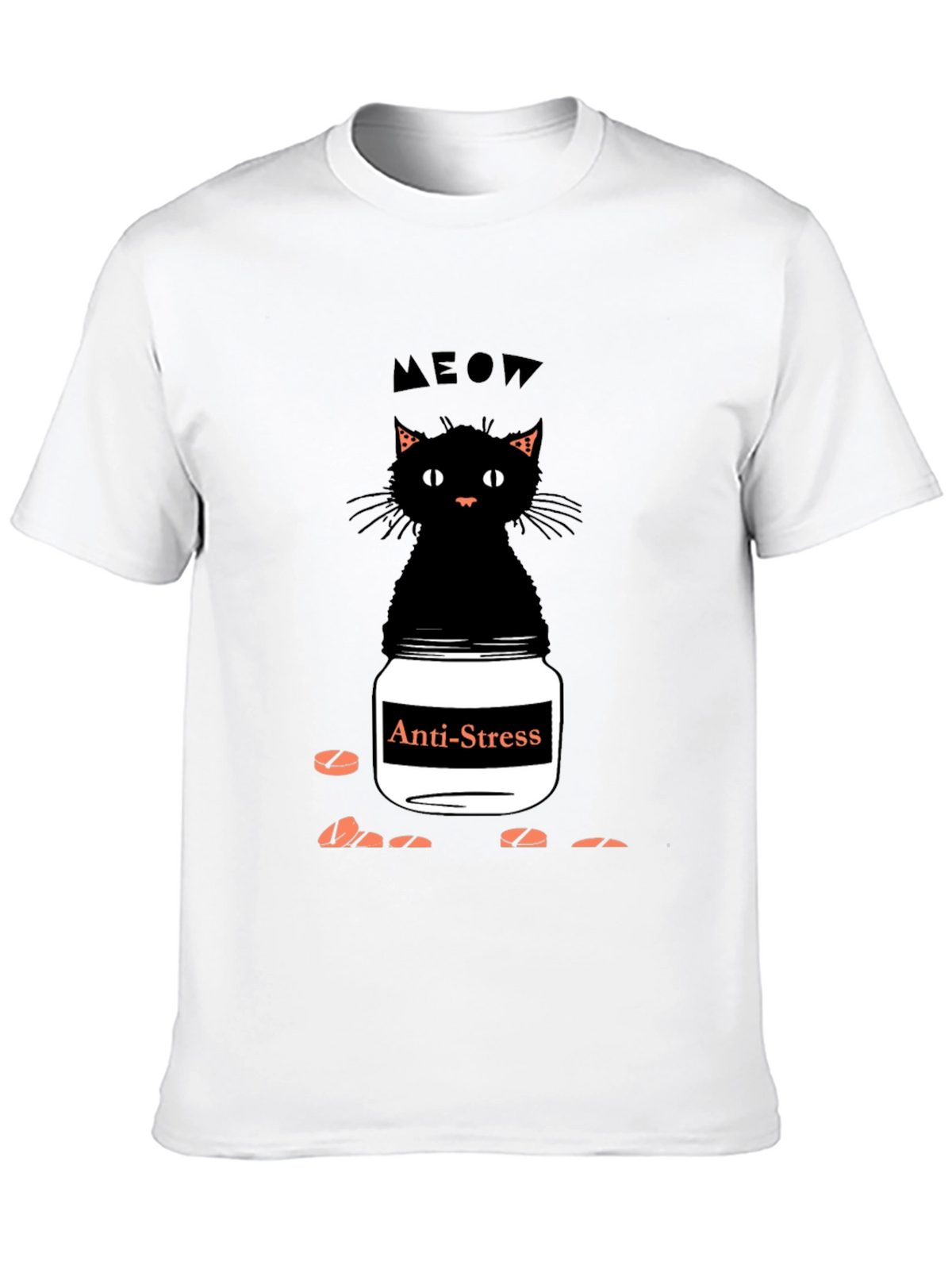 Anti-Stress Cat T-Shirt