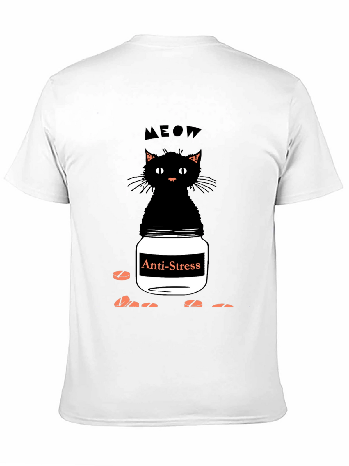 Anti-Stress Cat T-Shirt