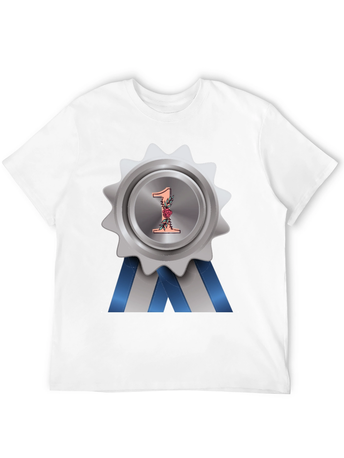 Number One Award Badge T-Shirt