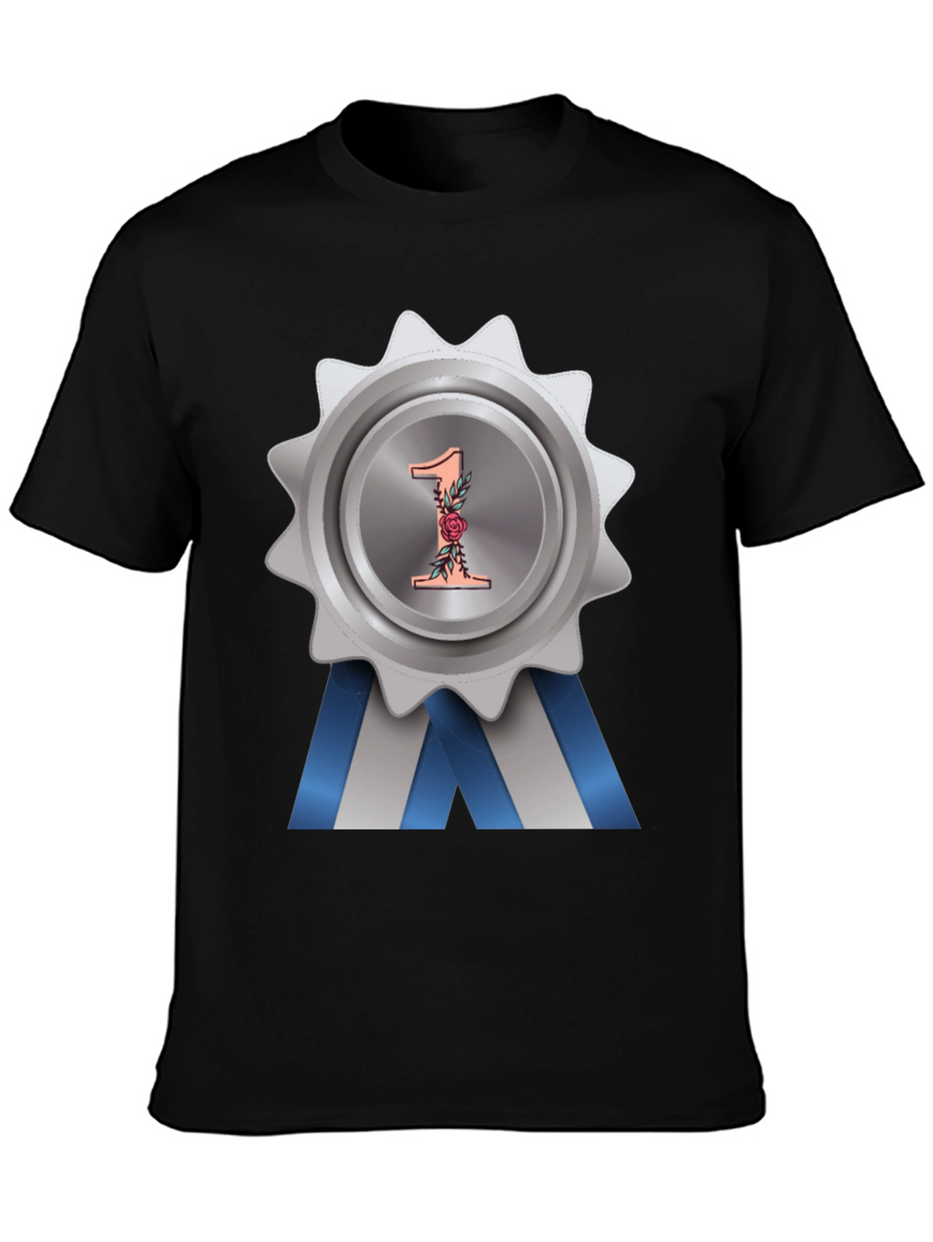 Number One Award Badge T-Shirt