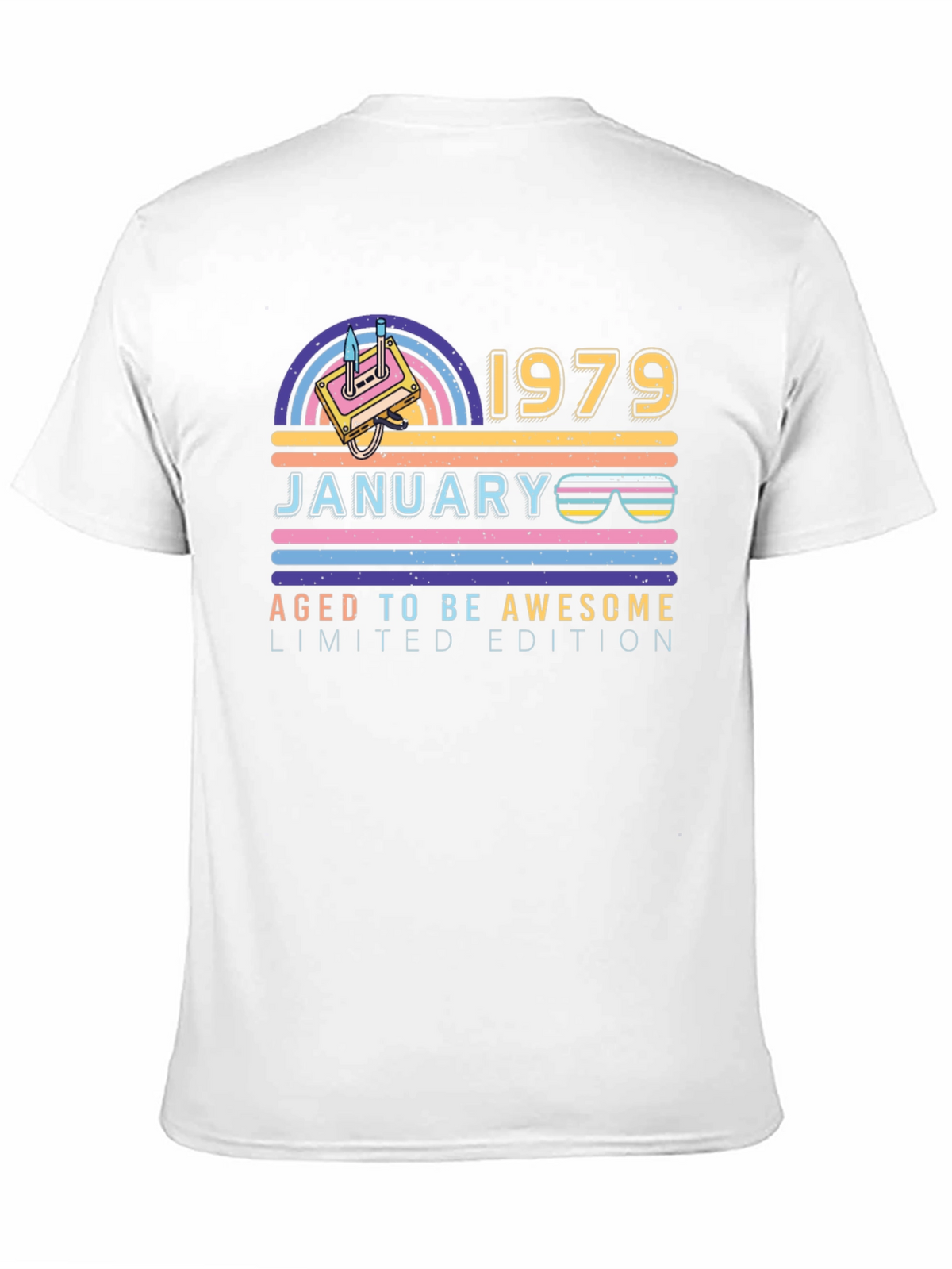 Aged to Be Awesome 1979 January Limited Edition T-Shirt